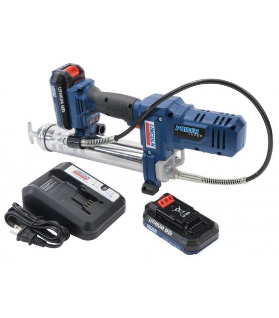 Lincoln batterismörjspruta 12V Li-Ion, 2-batt