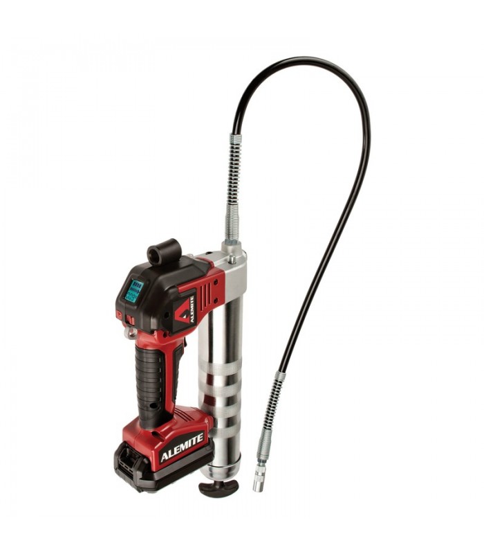 Alemite batteridriven smörjspruta 20V Li-Ion, 2 batt.