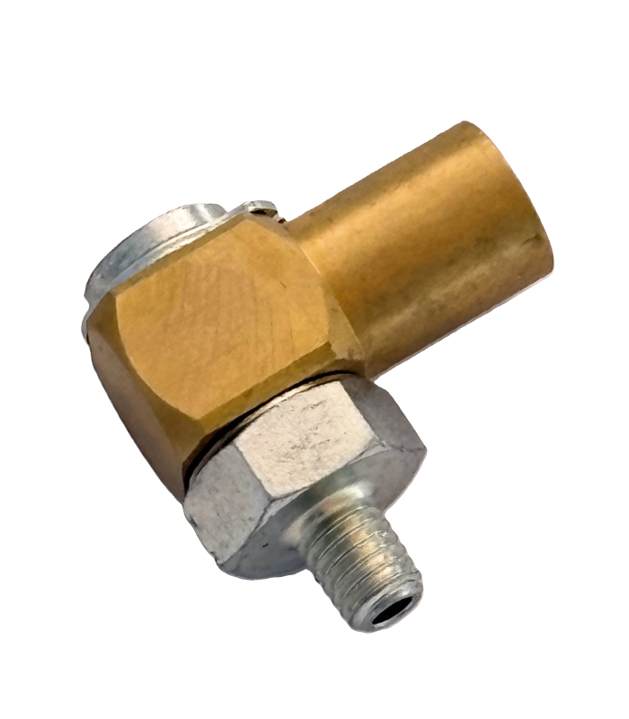 Anslutning banjo svivlande 90° M6x1 (inv.M10x1)